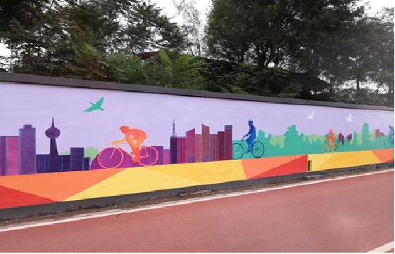 罗田墙体彩绘-围墙