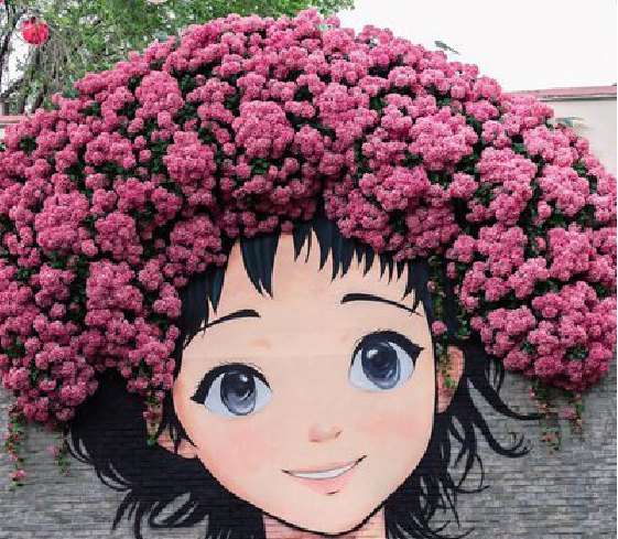 罗田墙体彩绘-网红墙打卡