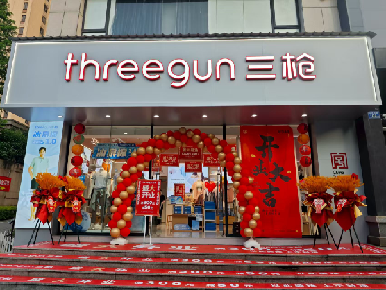 罗田三枪连锁店装修